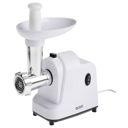 Мясорубка Econ ECO-1011MG 1600 Вт реверс кеббе белая 940700₽