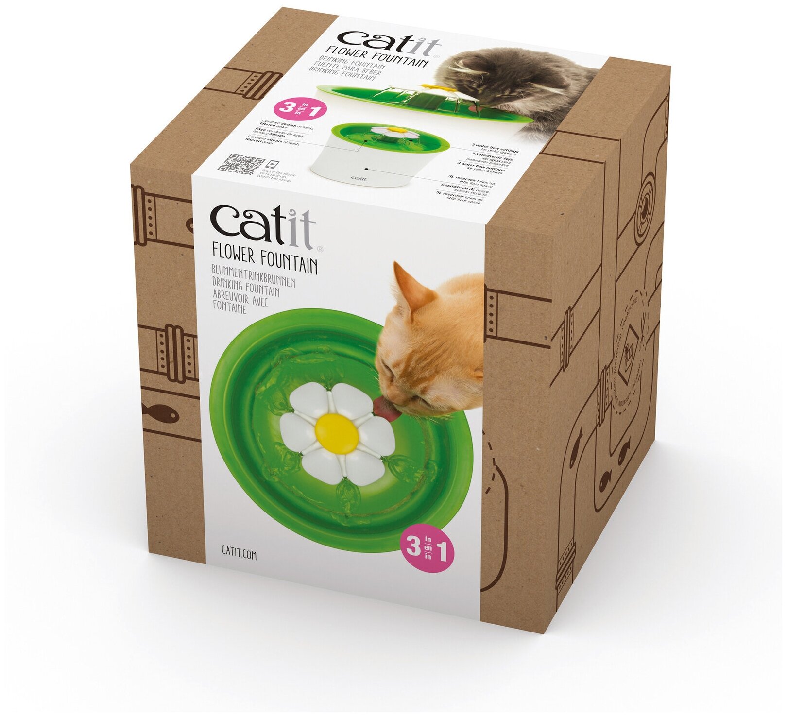 Поилка-фонтанчик Сatit Senses 2.0 для кошек, 3 л - фотография № 10