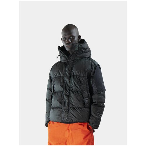 Пуховик NemeN Darko Recycled Goose Down Jacket, черный, L