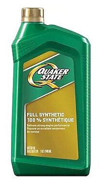 Масло моторное синтетическое QUAKER STATE Ultimate Durability Full Synthetic 0W-20 (946 мл)
