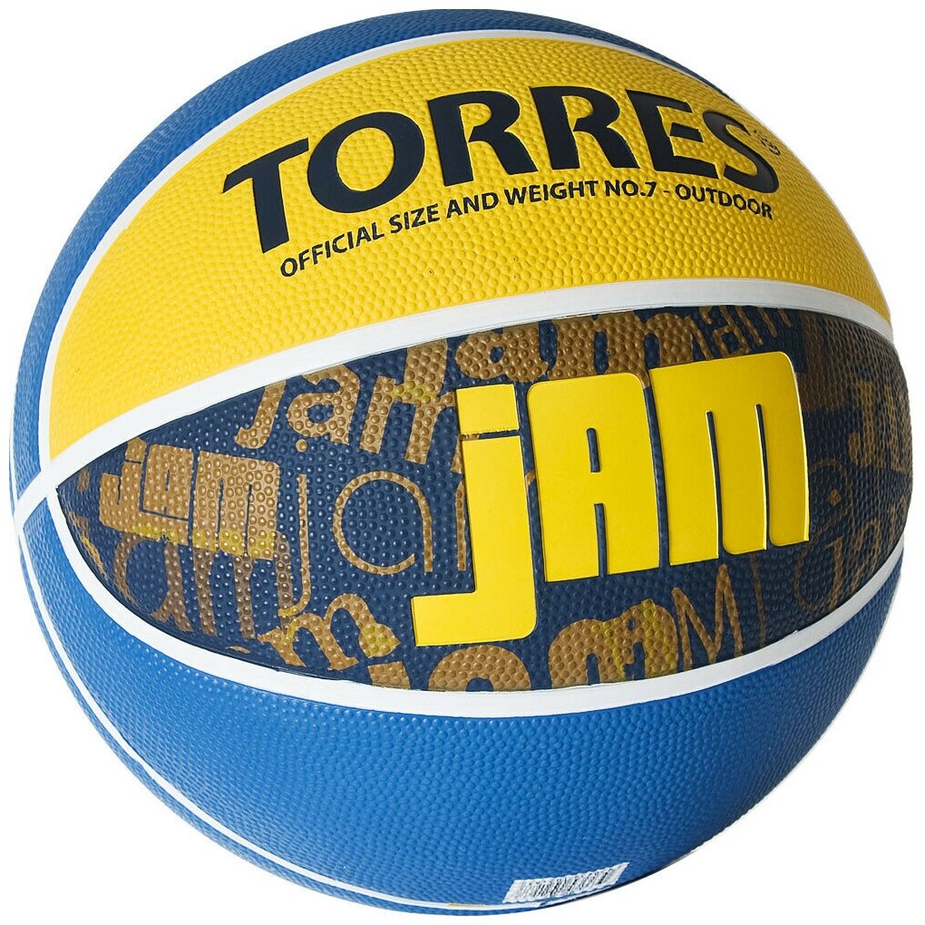 Мяч баскетбольный TORRES Jam, размер №7