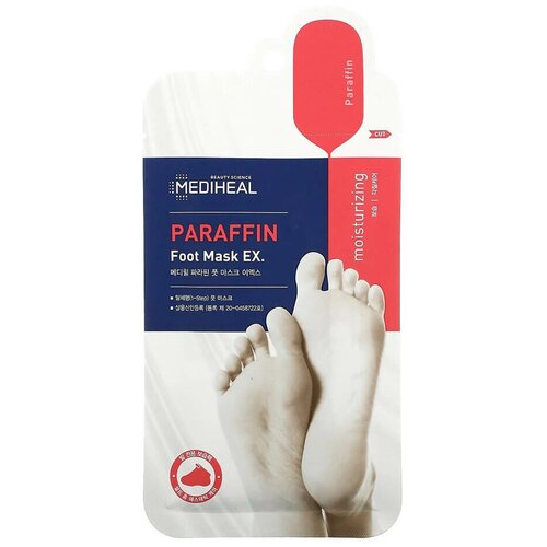 Mediheal Paraffin Foot Mask Ex Парафиновая маска-носочки для ног, 1 пара