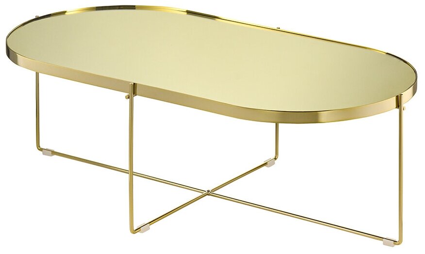 фото Столик кофейный Rune, 40 см, мрамор/черный