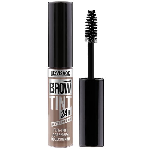 LUXVISAGE Гель-тинт для бровей Brow Tint Waterproof 24H, 5 мл, 101taupe водостойкий гель тинт для бровей luxvisage brow tint 24h 104 taupe grey 5г