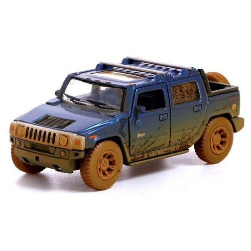 Модель машины KINSMART HUMMER H2 SUT (Muddy) инерция 1:40