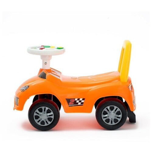 Толокар «Ламбо», световые и звуковые эффекты, цвет оранжевый