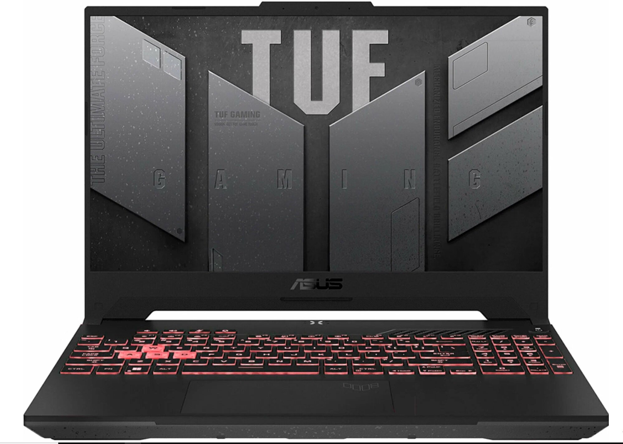 15.6" Ноутбук ASUS TUF Gaming F15 FX507ZC4-HN275 1920x1080, Intel Core i5 12500H 2.5 ГГц, RAM 8 ГБ, DDR4, SSD 512 ГБ, NVIDIA GeForce RTX 3050, без ОС, FX507ZC4-HN275, mecha gray