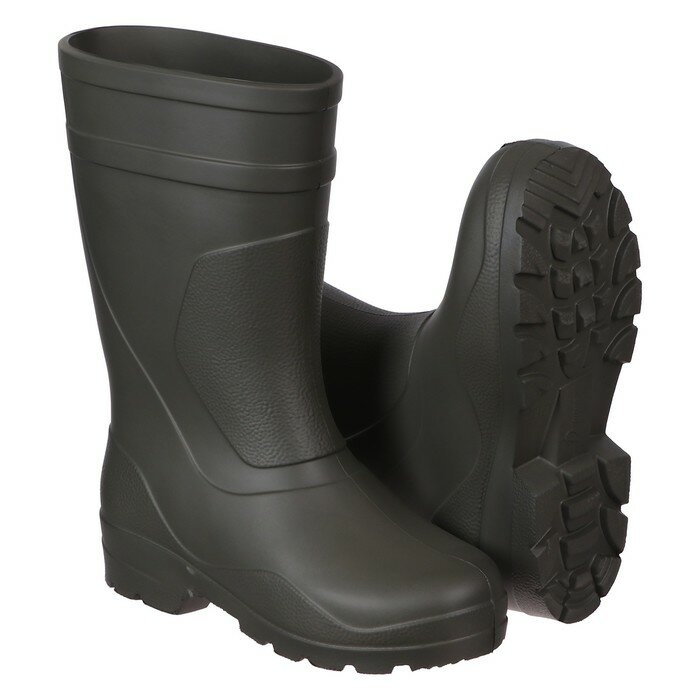 фото Дарина Сапоги мужские, цвет оливковый, размер 43