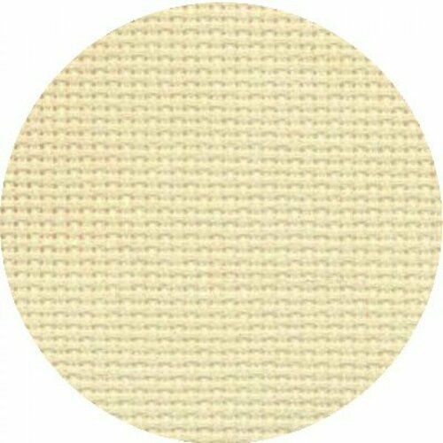 Канва мелкая 851 (613/13) (10х60кл) 40х50см цв.103 молочный