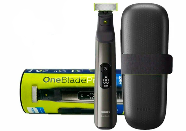 Триммер Philips OneBlade Pro QP6550, хром