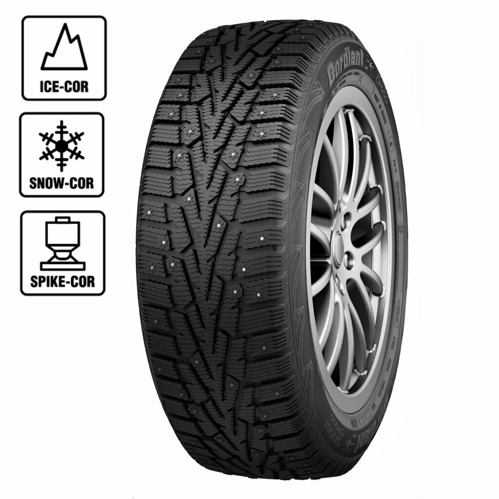 Автошина Cordiant Snow Cross 195/65 R15 91T — фото 1