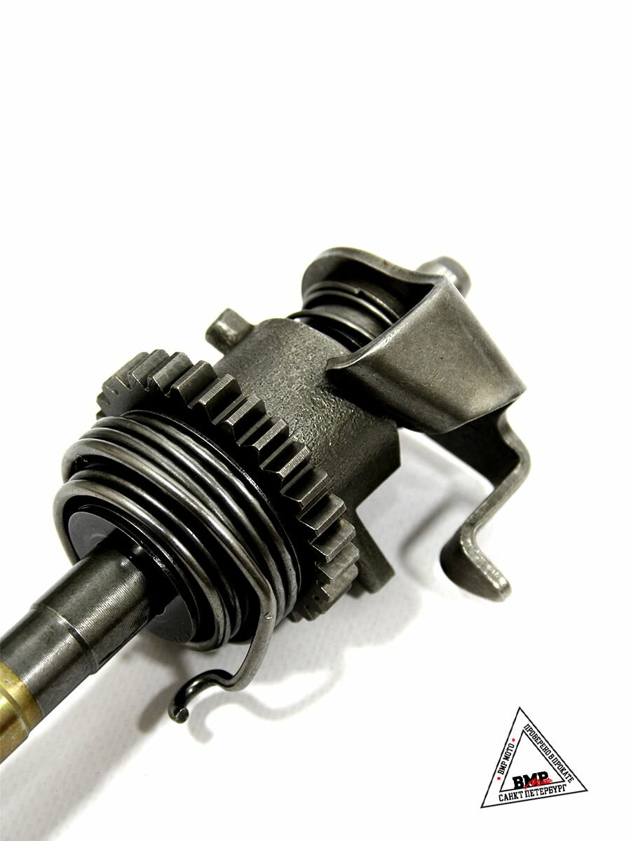 Вал кикстартера в сборе 165FMM 162FMJ 167FML-3 ATV квадроцикл, эндуро, мотоцикл — фото 1