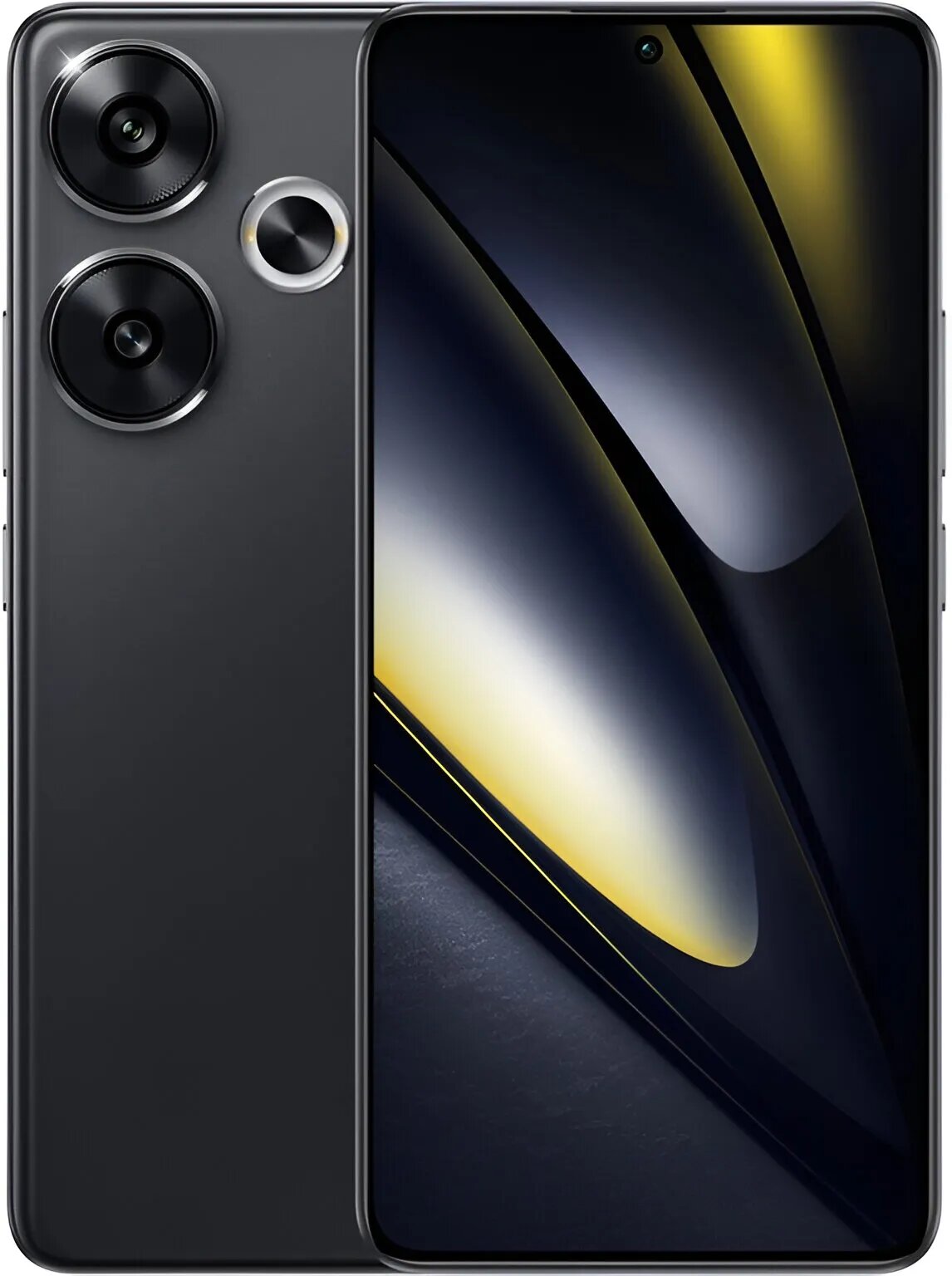 Смартфон Xiaomi Poco F6 8/256 ГБ Global, цвет Black, экран 6.67", Dual Nano-SIM