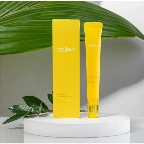 Капсульный крем для век против тёмных кругов Fraijour Yuzu Honey Capsule Eye Cream, 25 мл