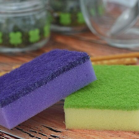 Губки для мытья посуды Master FRESH Стандарт, 10 шт — фото 1