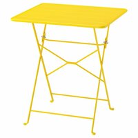Стол IKEA SUNDSO 65x65 см 905.825.79, ярко-желтый