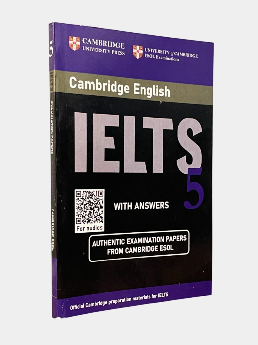 Cambridge English IELTS 5 with answers, официальный материал для подготовки к IELTS
