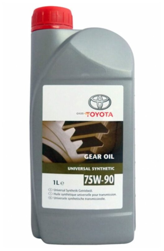 Масло трансмиссионное синтетическое Gear Oil Universal Differential 75W90 (1л) Toyota 08885-81592