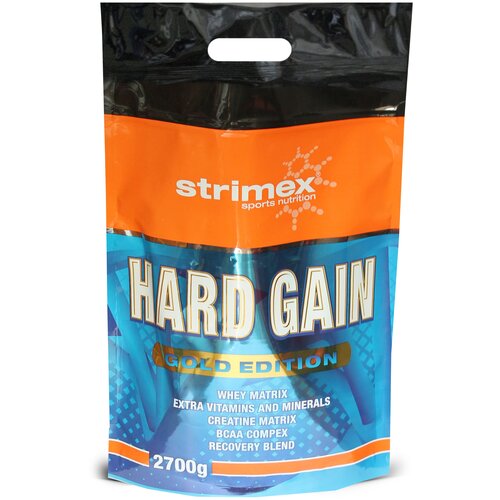 Гейнер Strimex Hard Gain Gold Edition (2700 gr) ваниль