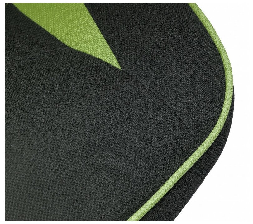 Компьютерное кресло Woodville Plast 1 игровое, обивка: текстиль, цвет: Green/Black - фотография № 7