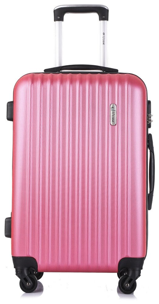 Чемодан L'Case Krabi M Pink / M Розовый