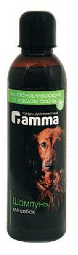 Гамма Шампунь для собак восстанавливающий с маслом сосны 250мл - фотография № 2