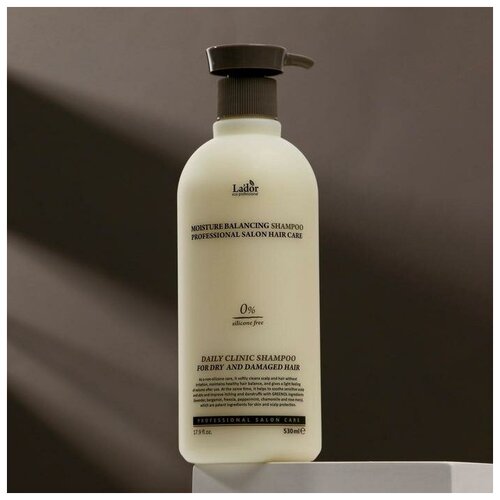 Купить Шампунь для волос без силикона Lador Moisture Balancing Shampoo, 530 мл, La'dor
