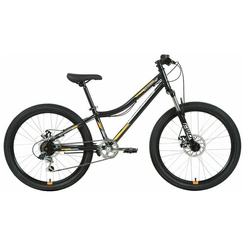 Велосипед FORWARD TITAN 24 20 D 24 6 ск рост 12 2022 черныйжелтый RBK22FW24843 1519000₽