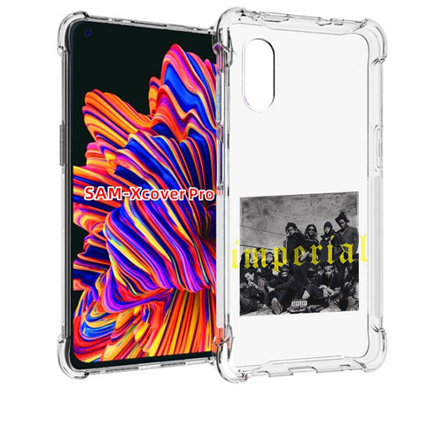 Чехол MyPads Denzel Curry - Imperial для Samsung Galaxy Xcover Pro 1 задняя-панель-накладка-бампер