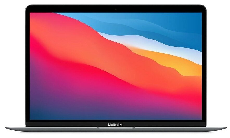 13.3" Ноутбук Apple MacBook Air 13 2020 2560x1600, Apple M1 3.2 ГГц, RAM 8 ГБ, SSD 512 ГБ, Apple graphics 8-core, macOS, MGN73, серый космос