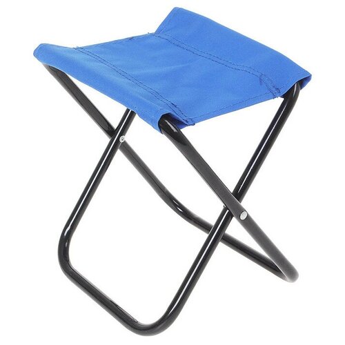 Стул туристический, складной, р. 22 х 20 х 25 см, цвет синий стул туристический складной 22 х 20 х 25 см до 60 кг цвет синий