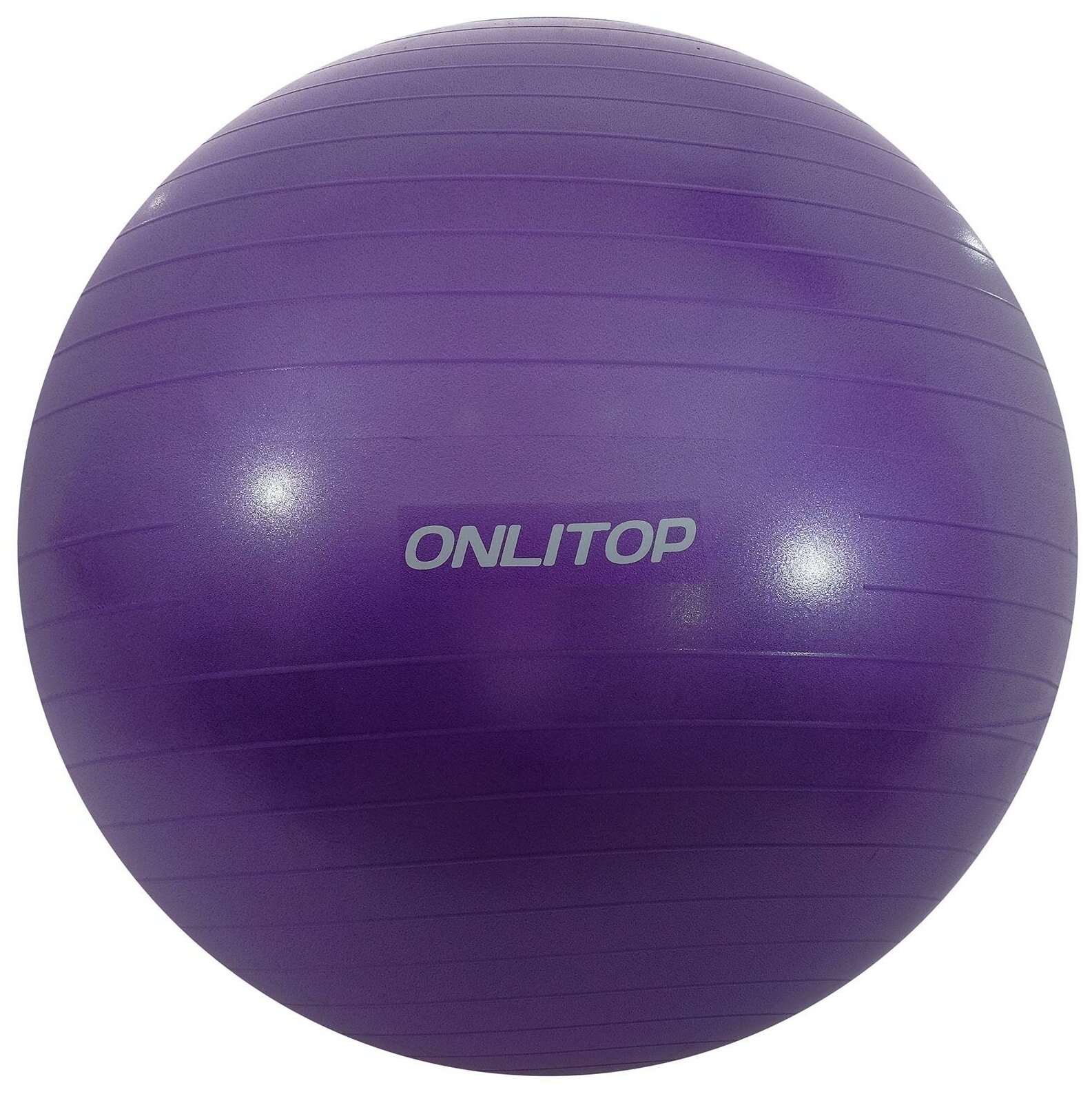 Фитбол ONLITOP, диаметр 85 см, вес 1400 г, антивзрыв, цвет фиолетовый