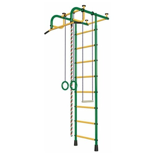 Детский спортивный комплекс Пионер 1М green/yellow