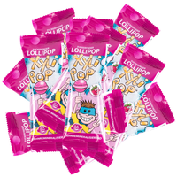 Леденцы miradent Xylitol XyliPOP с ксилитом клубника, 6 г, 10 уп.