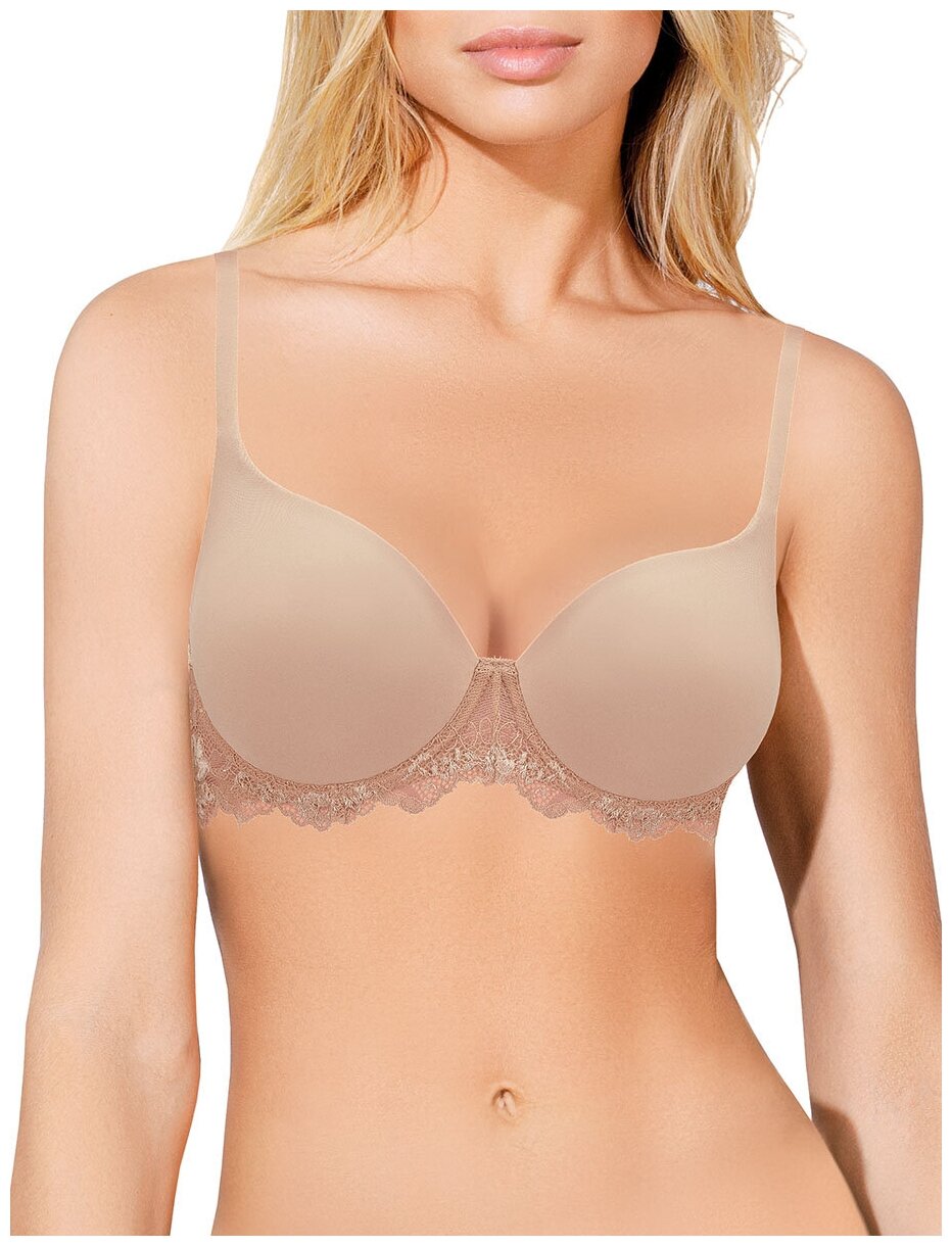 Бюстгальтер Lormar, балконет, Noisette, размер 3B (российский 75B)