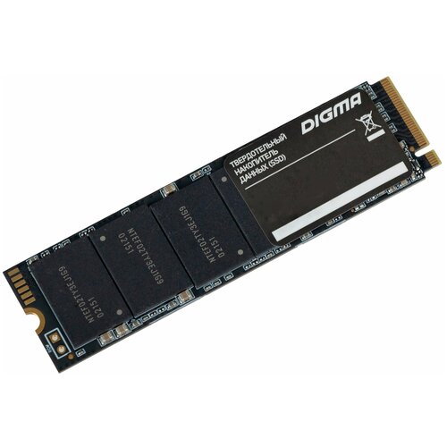 Твердотельный накопитель DIGMA 2 ТБ M.2 DGST4002TG33T радиатор для ssd m 2 nvme 2280 диска sony playstation 5 комплект 2 шт