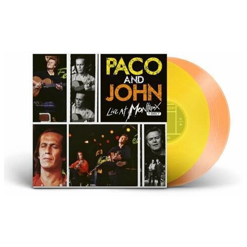 Paco De Lucia - Paco and John Live At Montreux 1987 (Ltd. Yellow/Orange 2LP). 2 LP