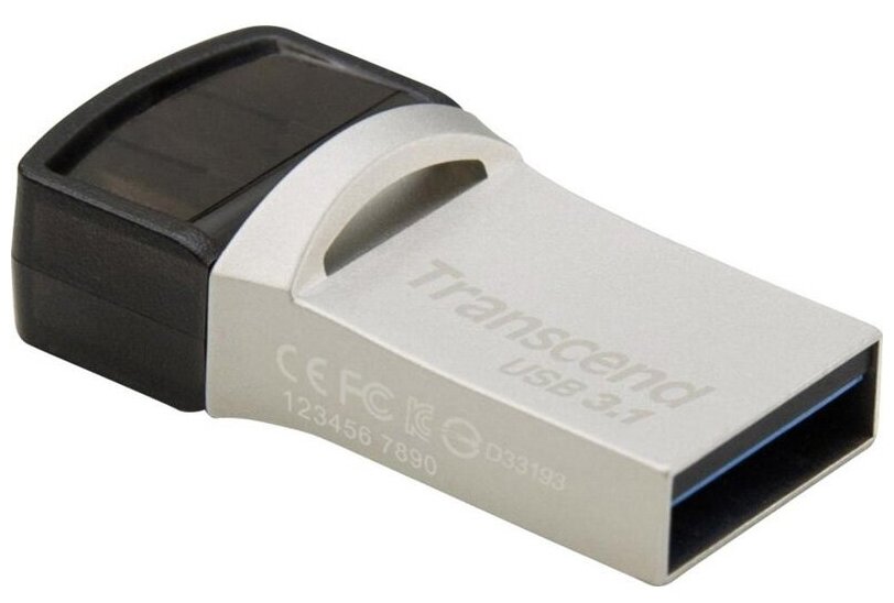 USB флешка Transcend JetFlash 890s 32Gb USB Type-C/3.1/3.0