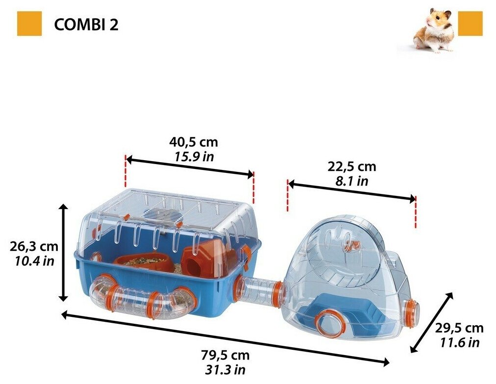 Клетка для грызунов FERPLAST - фото №10