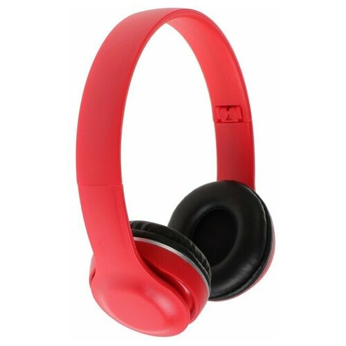 Наушники Perfeo SHARP PF_C3922 накладные складные 40мм 100дБ 32Ом 35мм 12м красные 100900₽