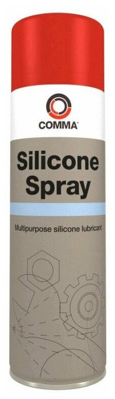 Спрей Силиконовый Comma 0,5Л Silicone Spray_ме COMMA арт. SS500M