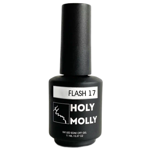 HOLY MOLLY гель-лак для ногтей Flash, 11 мл, 50 г, №17 holy molly гель лак для ногтей flash 11 мл 50 г 17