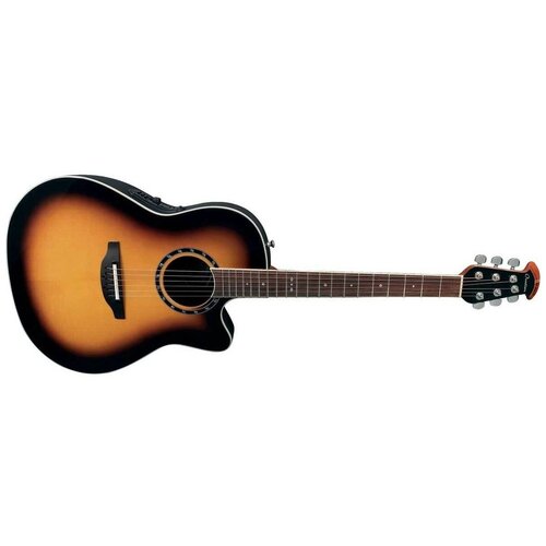 электроакустическая гитара ovation cs24p nbm celebrity standard plus mid cutaway nutmeg burled maple Электроакустическая гитара Ovation 2771AX-1 Standard Balladeer Deep Contour Cutaway Sunburst