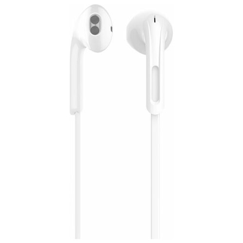 Наушники внутриканальные HOCO M39 микрофон кнопка ответа кабель 12м цвет белый 50100₽