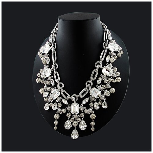 Колье Эстет кристаллы Swarovski 383460₽