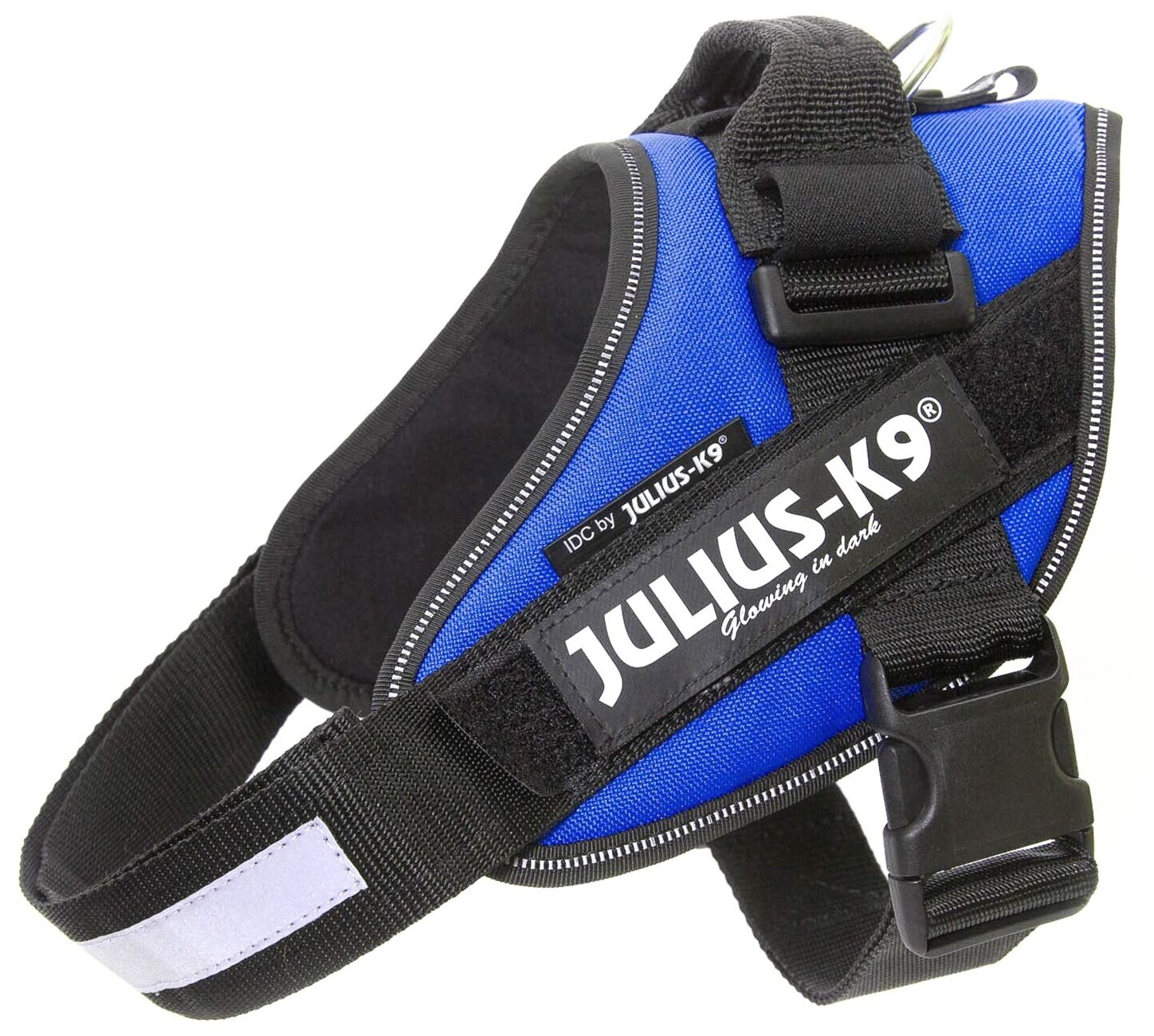 JULIUS-K9 шлейка для собак IDC-Powerharness 0 (58-76см/ 14-25кг), синий . - фотография № 4