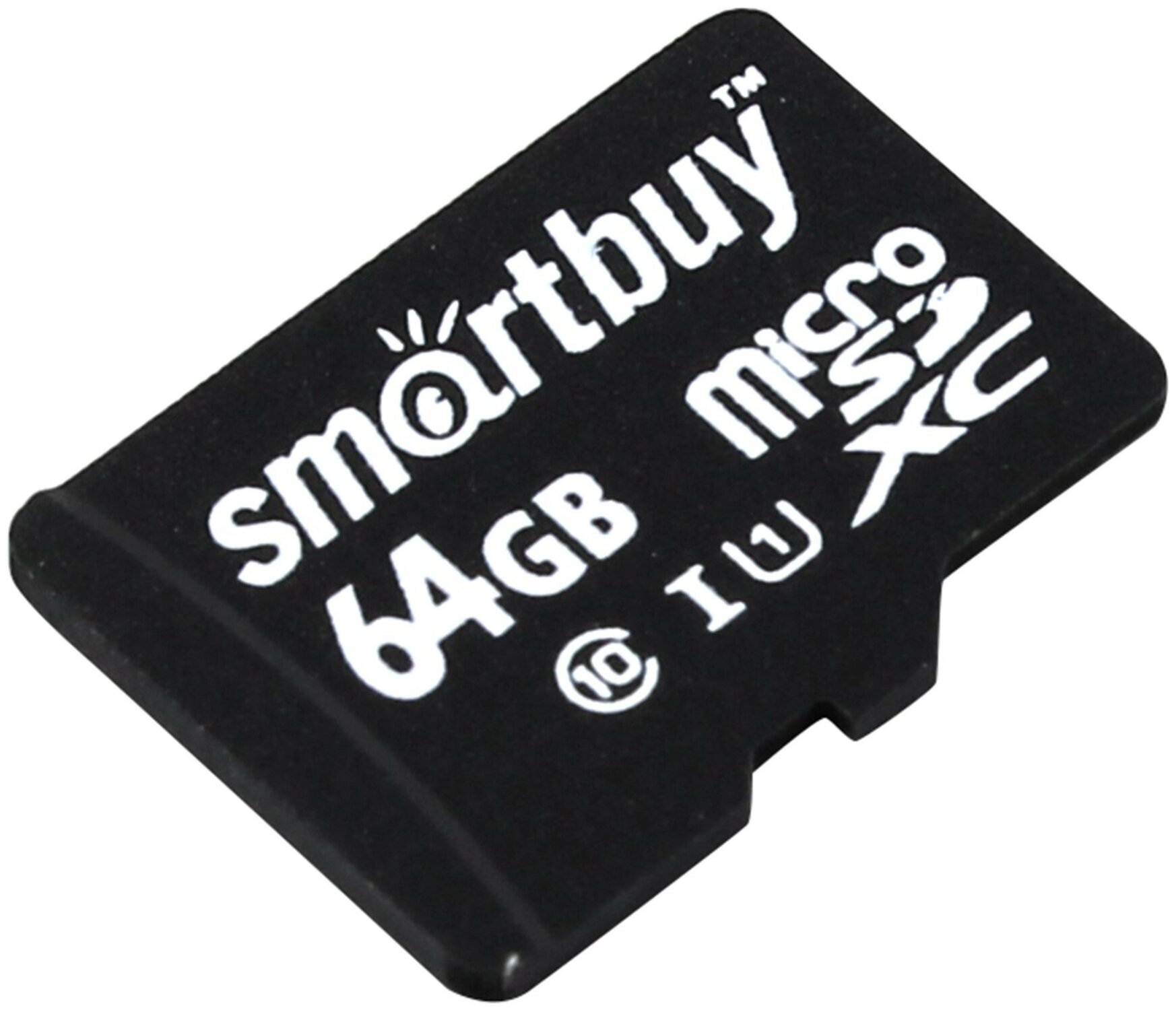 Карта памяти MicroSD Smartbuy 64GB Class 10 UHS-1 (SB64GBSDCL10-00)