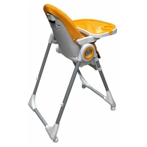 Стульчик для кормления Luxmom Q1, оранжевый стульчик для кормления оранжевый