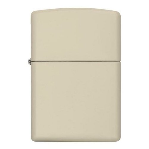 Оригинальная бензиновая зажигалка ZIPPO Classic 216 с покрытием Cream Matte