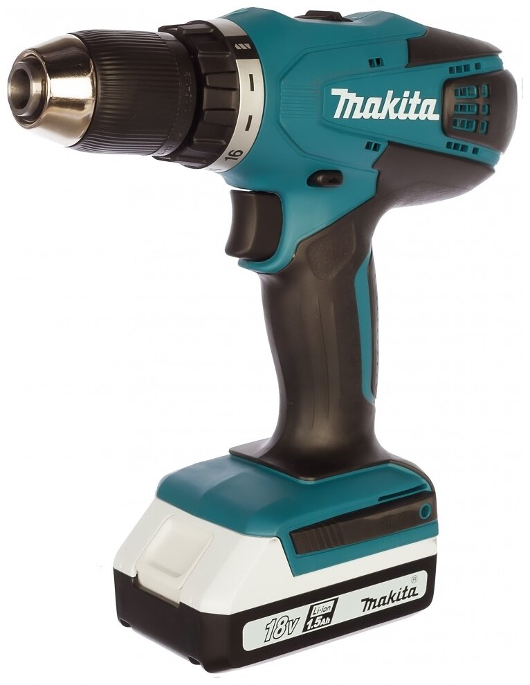 Аккумуляторная дрель-шуруповерт Makita DF457DWEX8 + набор D-300667